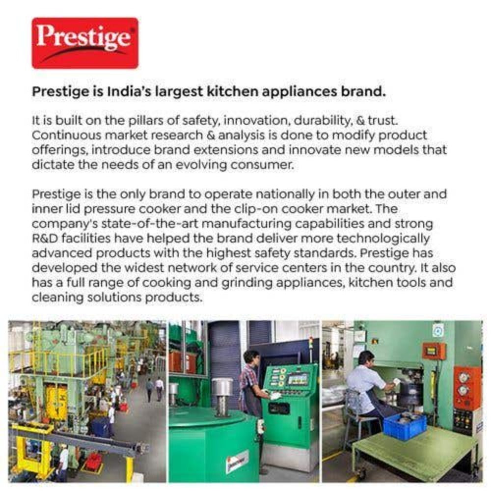 Prestige Omega Select Plus Aluminium Non-Induction Base Non-Stick Paniyarakkal