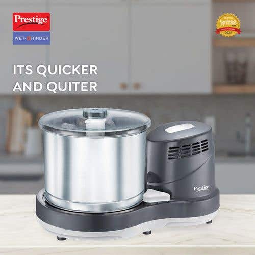 Prestige PWG 08 Table Top Wet Grinder, 2 Litres