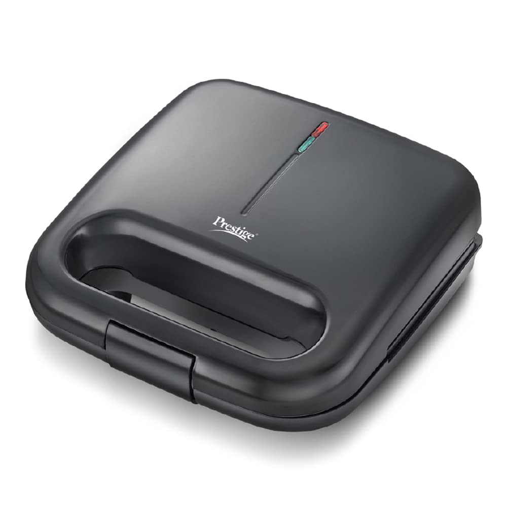Prestige PGDP 01 Sandwich Maker with Deep Fixed Grill Plates, 750W