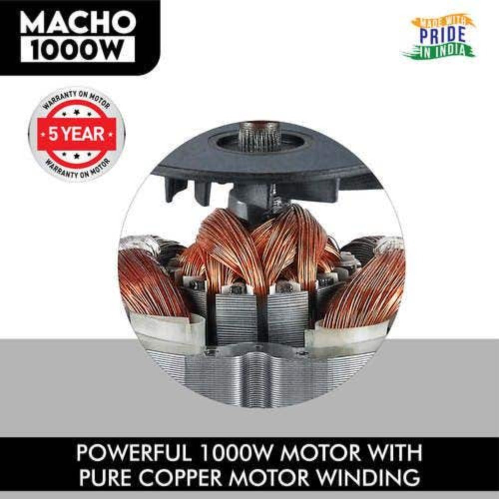 Prestige Macho Mixer Grinder, 1000W, 4 Jars