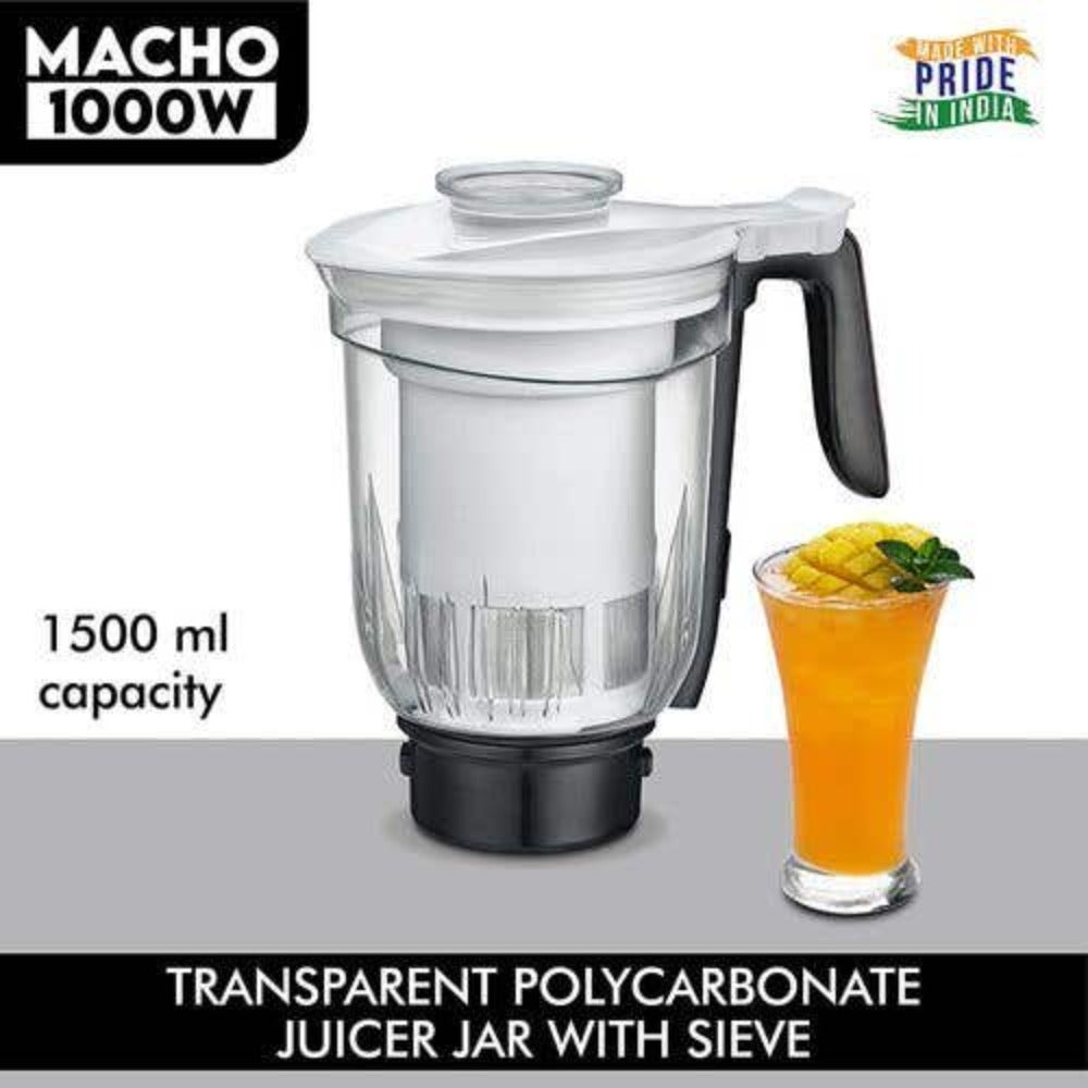 Prestige Macho Mixer Grinder, 1000W, 4 Jars