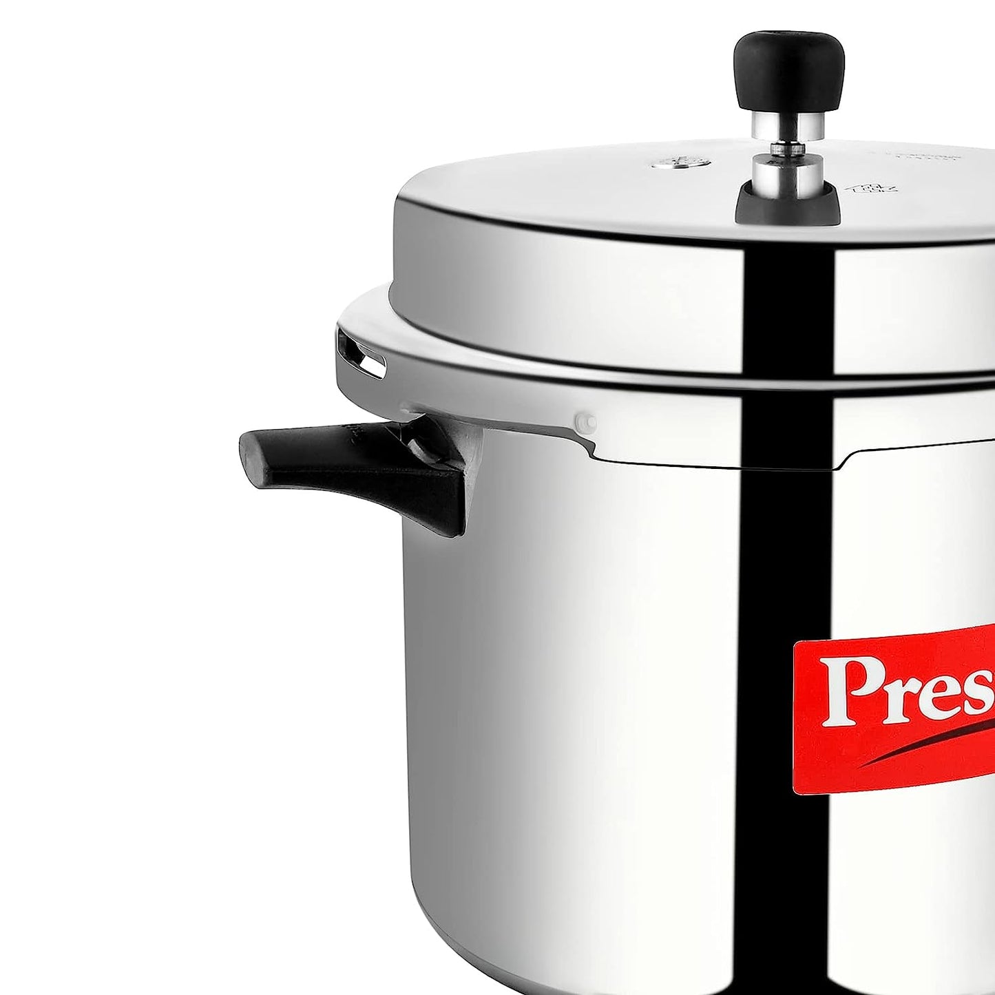 Prestige Popular Aluminium Non-Induction Base Outer Lid Pressure Cooker, 10 Litres