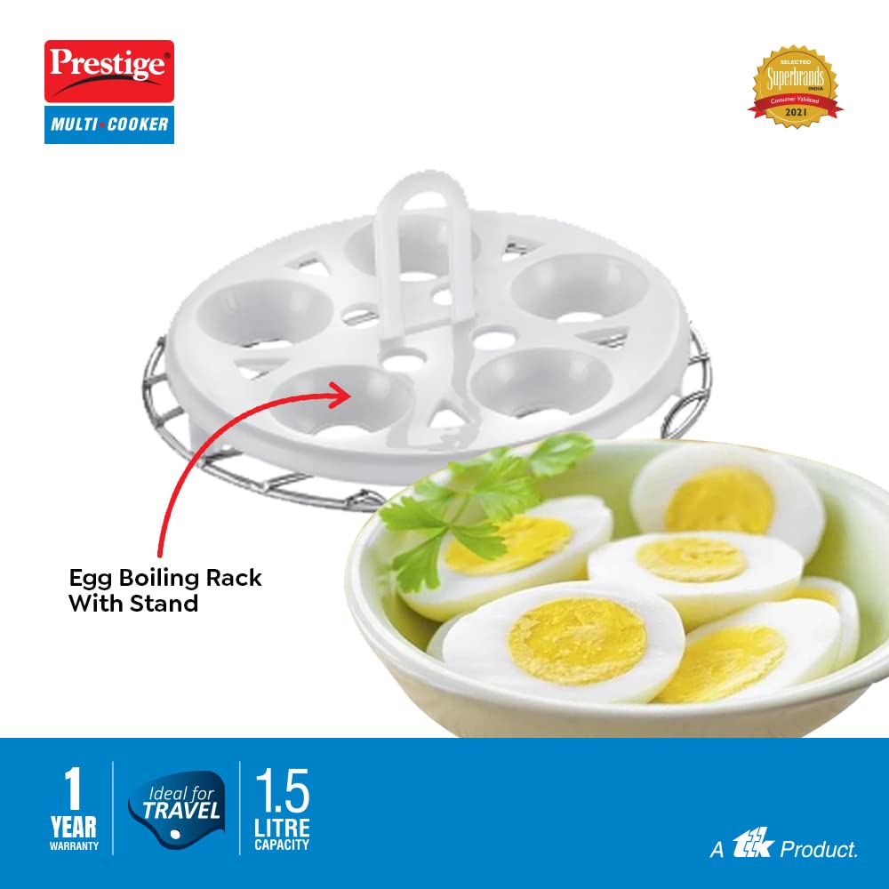 Prestige PMC 3.0 Plus Electric Multi Cooker Kettle, 1.5 Litres