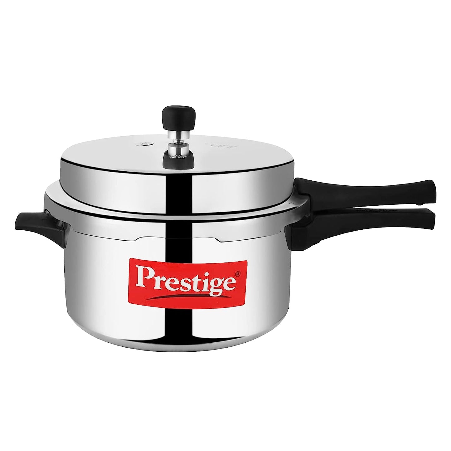Prestige Popular Aluminium Non-Induction Base Outer Lid Pressure Cooker, 7.5 Litres