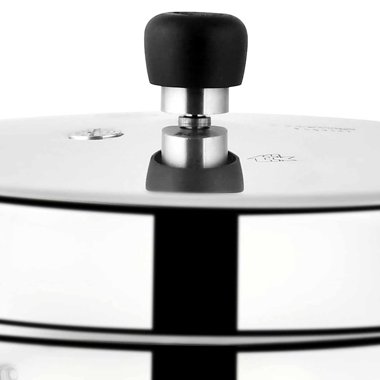 Prestige Popular Aluminium Non-Induction Base Outer Lid Pressure Cooker, 10 Litres