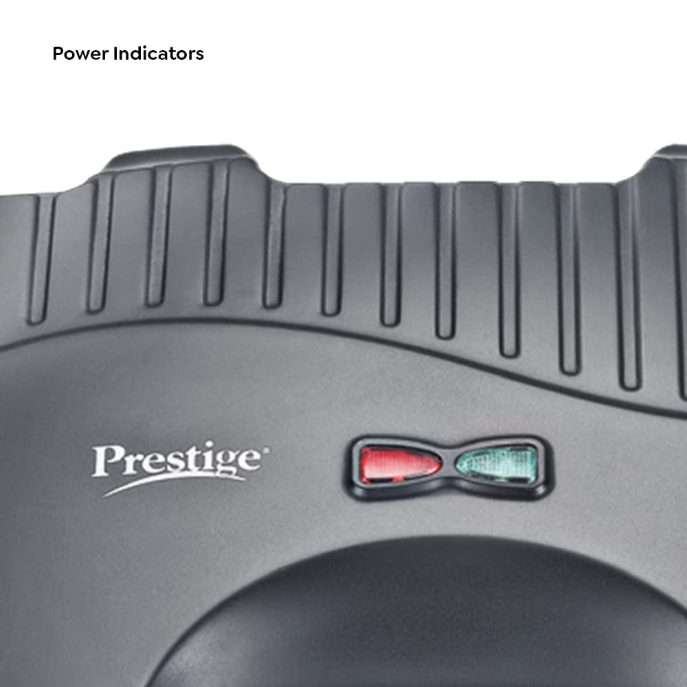 Prestige PSFSP Spatter Coated Sandwich Toasters with Fixed Sandwich Plates, 800W