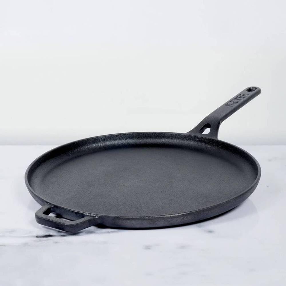 Meyer Pre-Seasoned Cast Iron Flat Dosa Tawa
