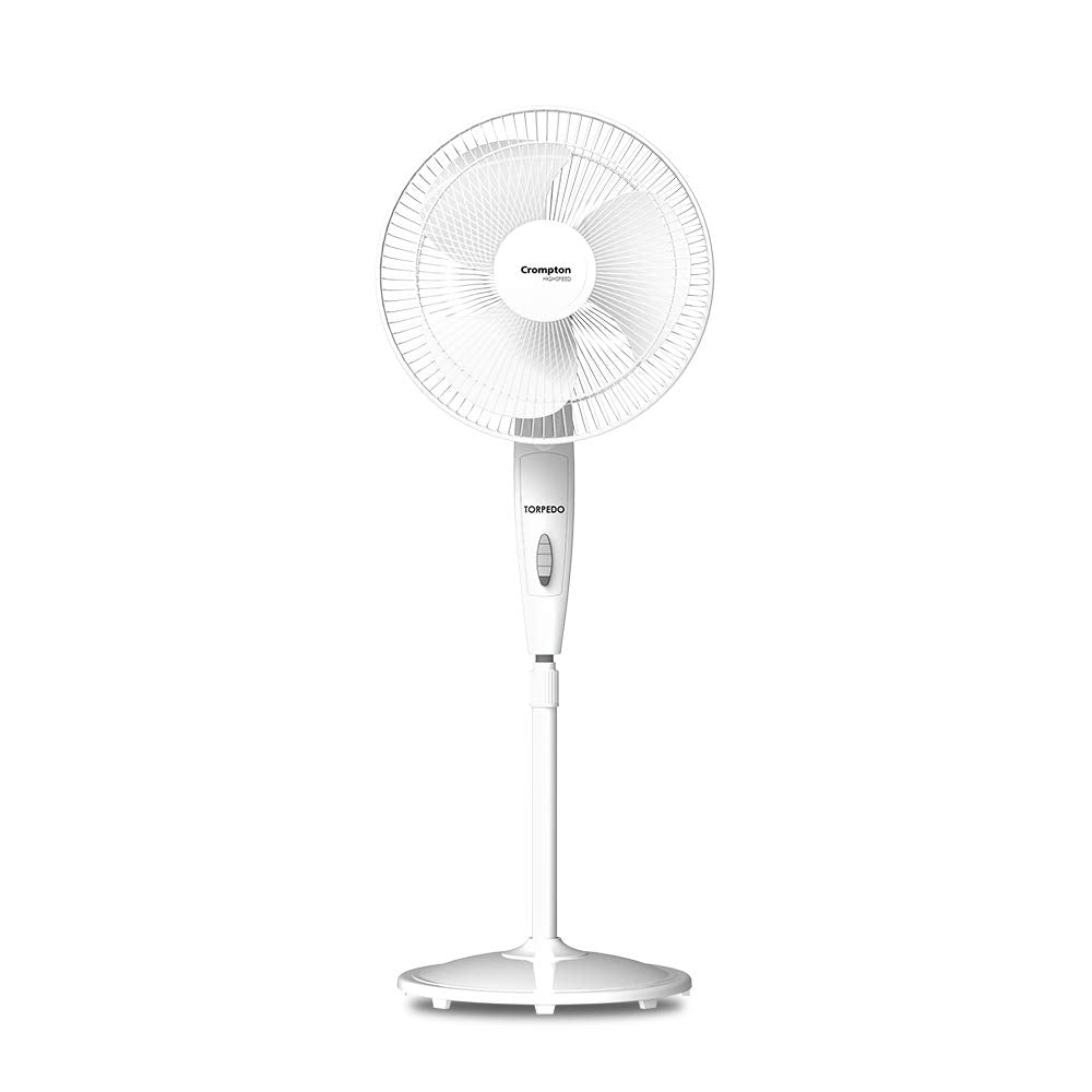 Crompton High Speed HS Torpedo Pedestal Fan, 400MM