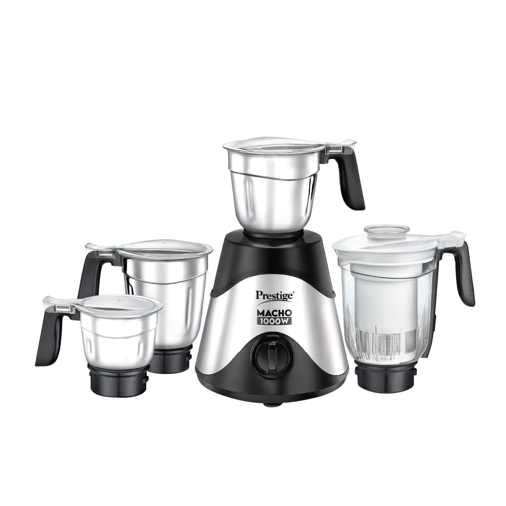 Prestige Macho Mixer Grinder, 1000W, 4 Jars