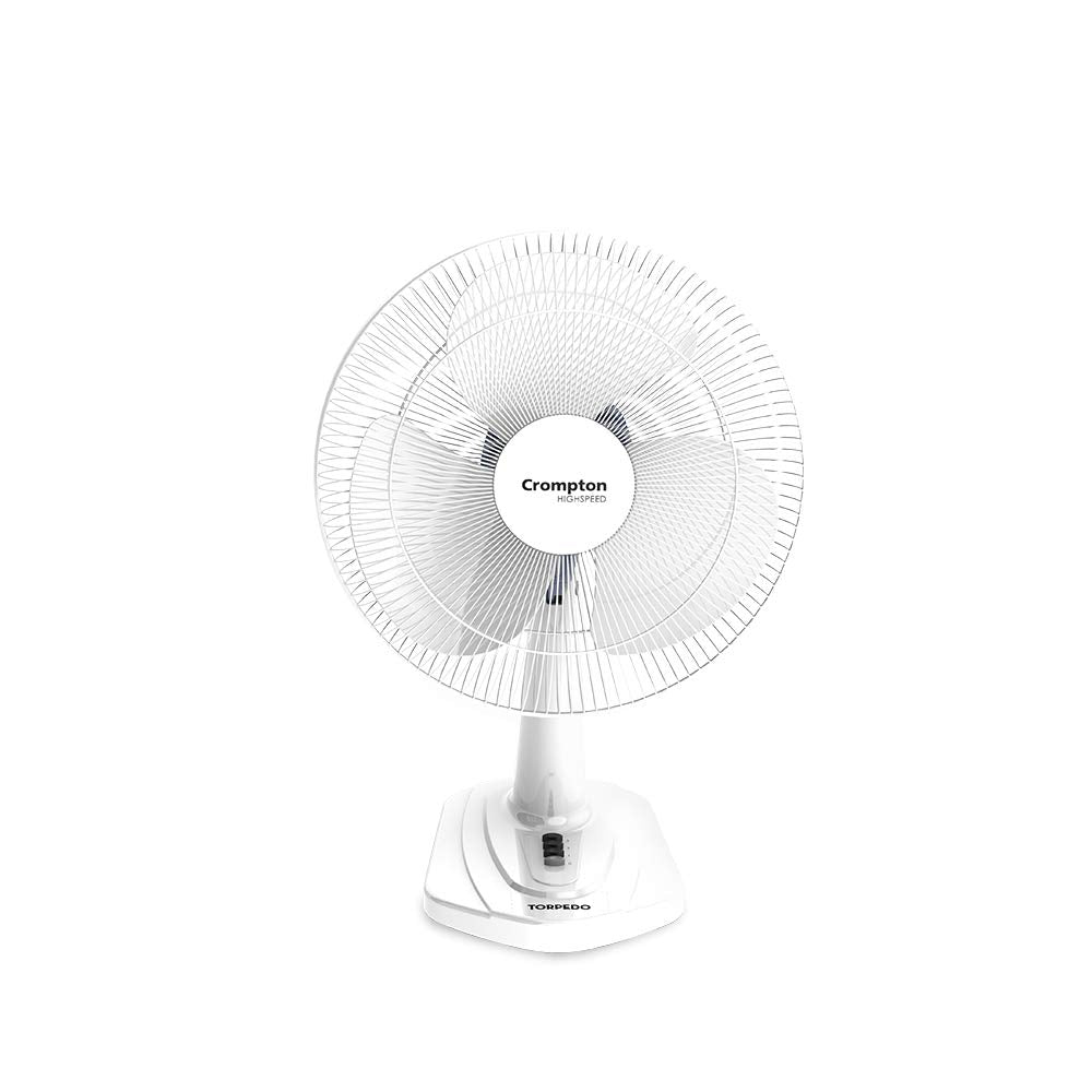Crompton High Speed HS Torpedo Table Fan, 400MM