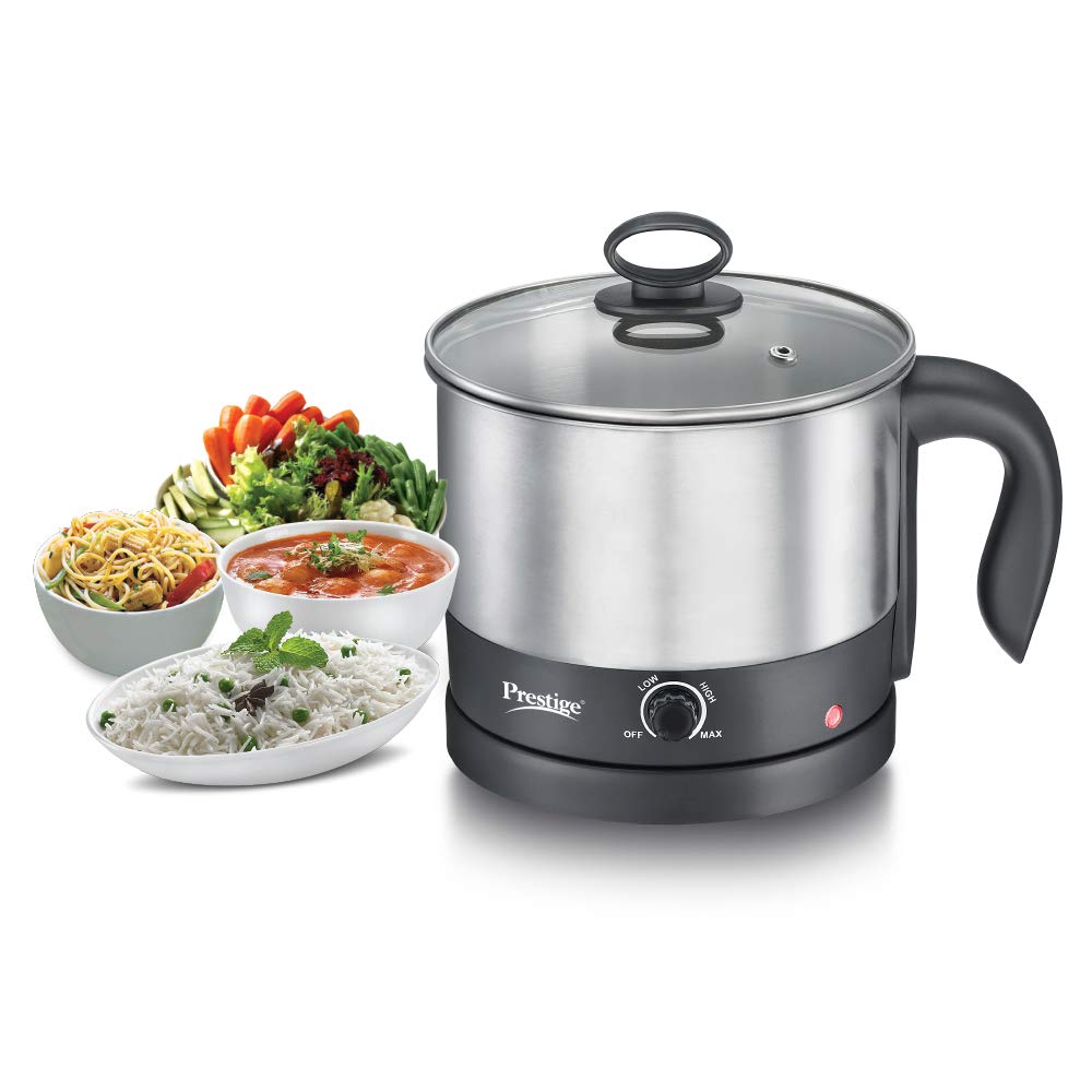 Prestige PMC 1.0 Plus Electric Multi Cooker Kettle, 1 Litre