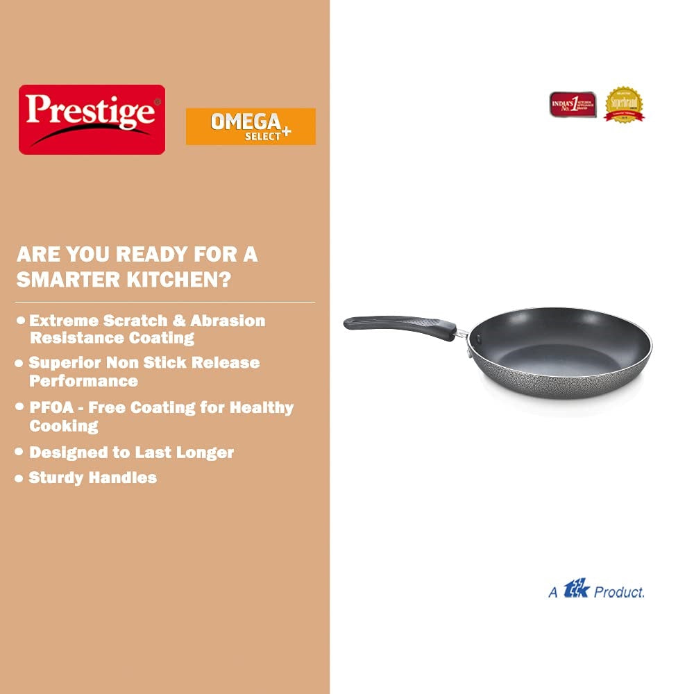 Prestige Omega Select Plus Aluminium Non-Induction Base Non-Stick Frypan