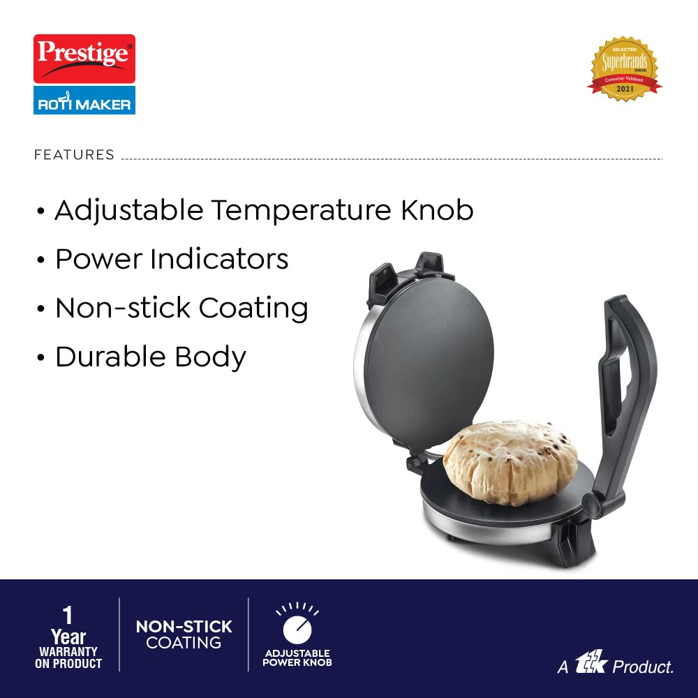 Prestige PRM 3.0 Roti Maker, 900W