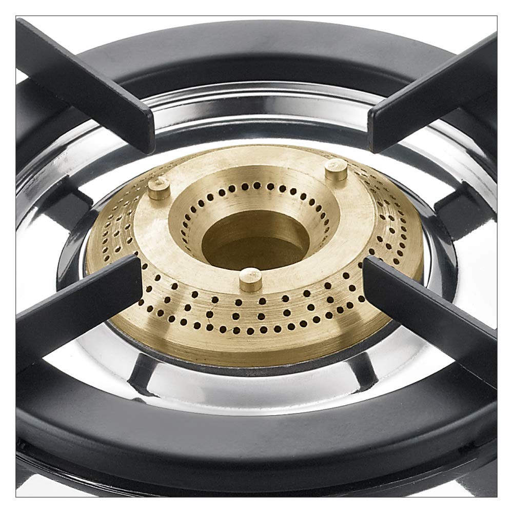 Prestige Fame Stainless Steel Gas Stove, 3 Burner