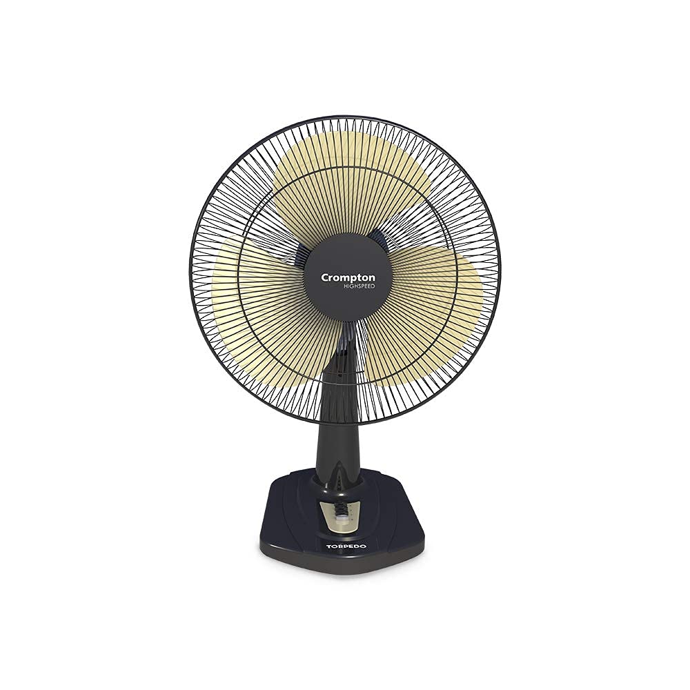 Crompton High Speed HS Torpedo Table Fan, 400MM