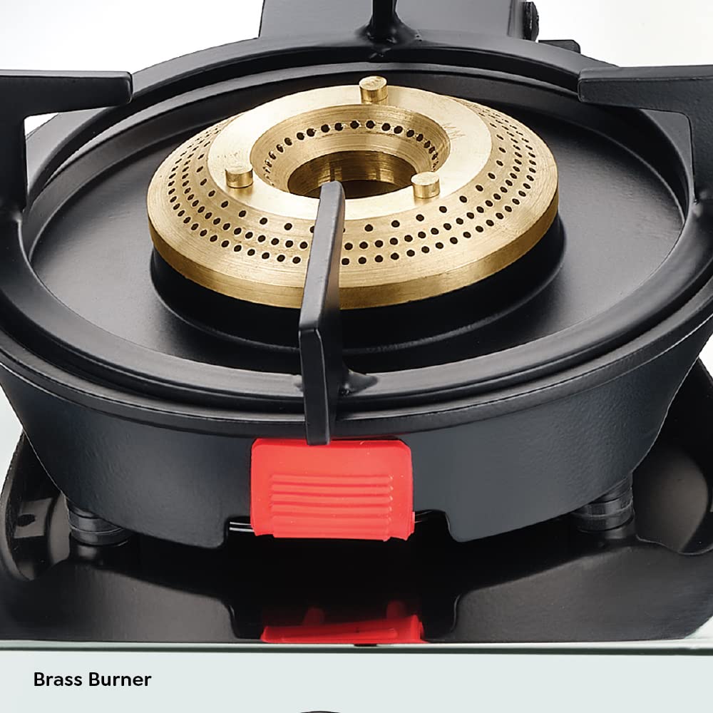 Prestige Svachh Perfect Stainless Steel Gas Stove with Liftable Burners, 3 Burners