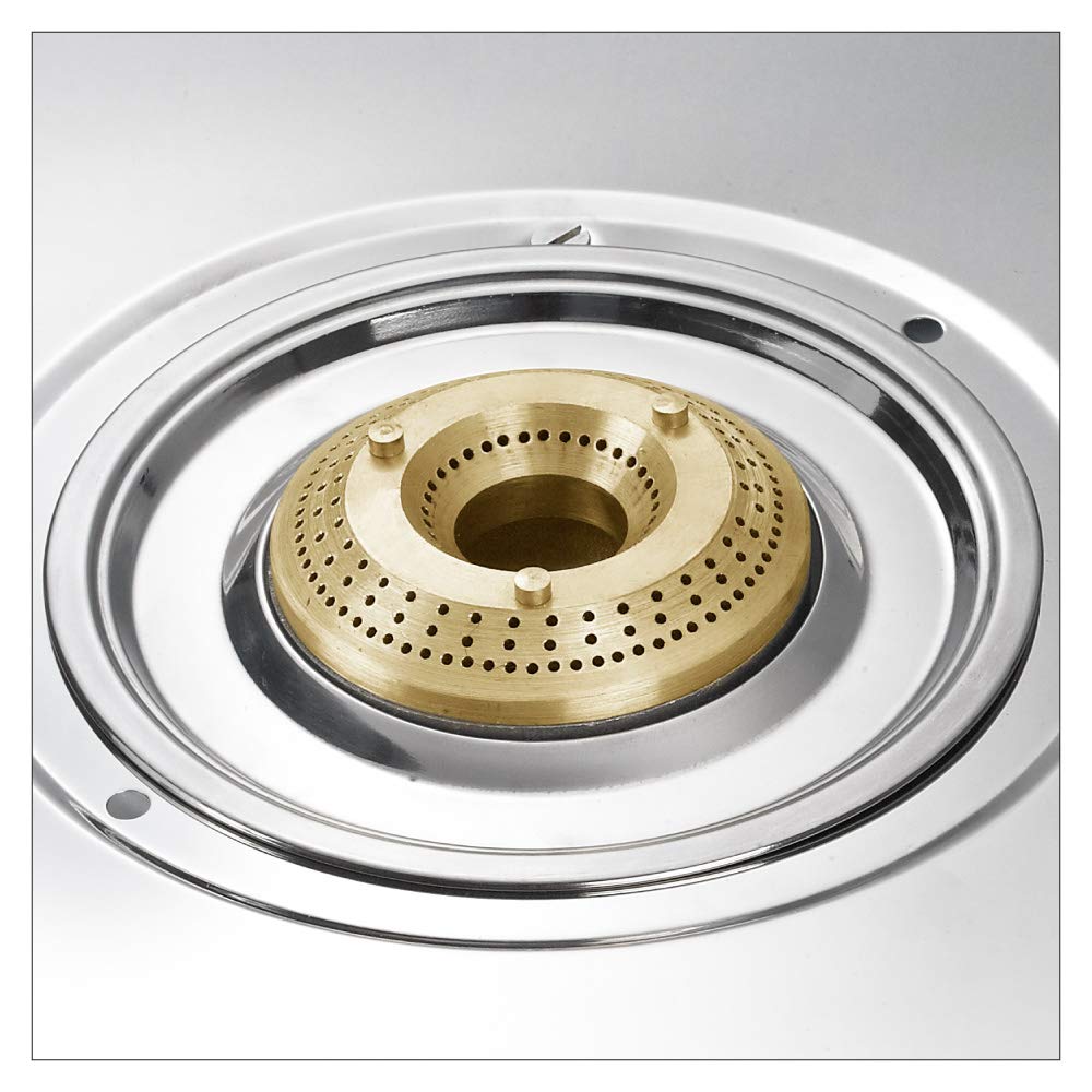 Prestige Fame Stainless Steel Gas Stove, 3 Burner