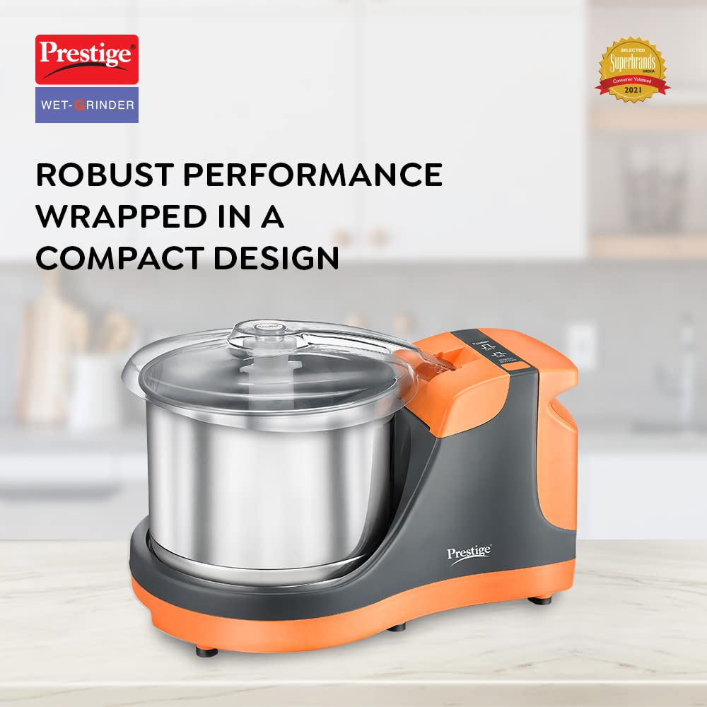 Prestige PWG 10 Table Top Wet Grinder, 2 Litres