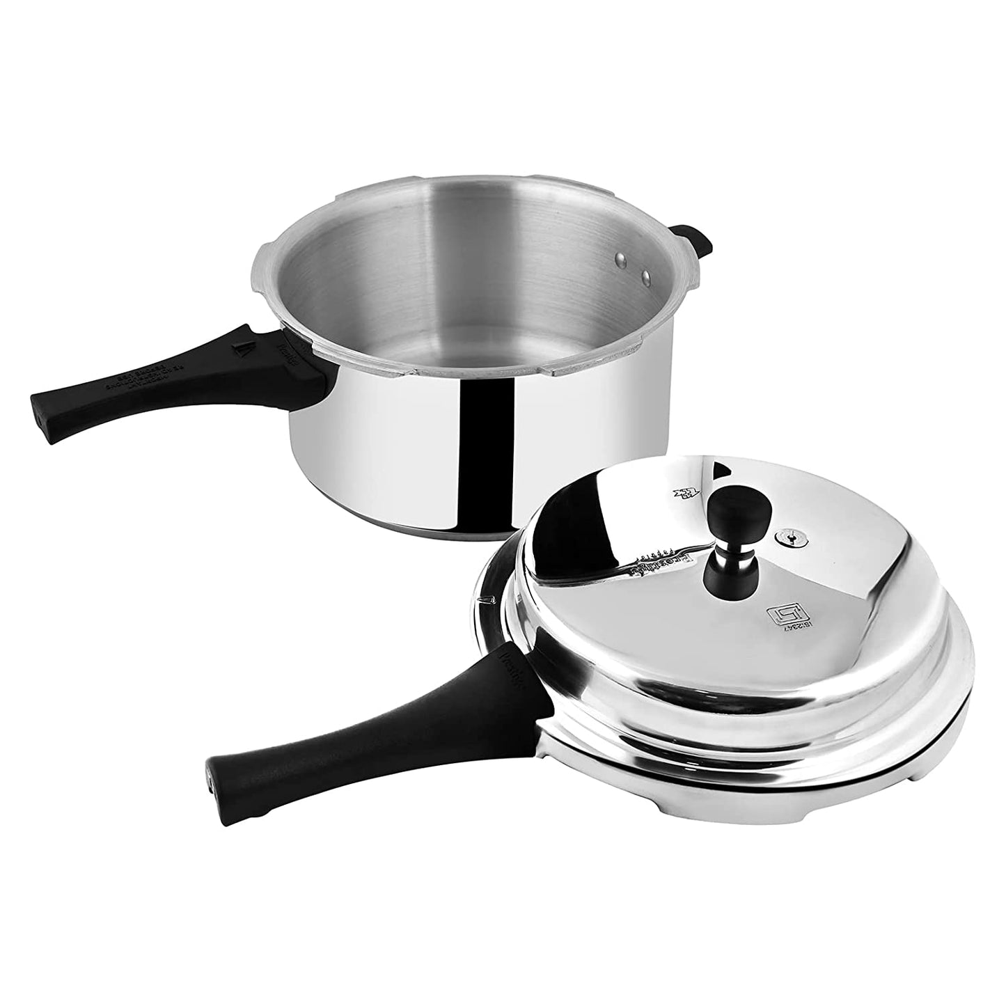 Prestige Popular Aluminium Non-Induction Base Outer Lid Pressure Cooker, 7.5 Litres