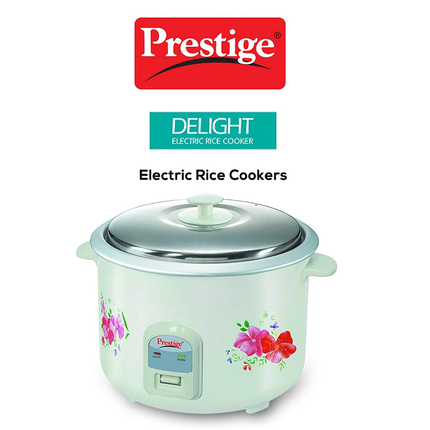 Prestige PRWO 2.8-2 Electric Rice Cooker, 2.8 Litres Double Pan