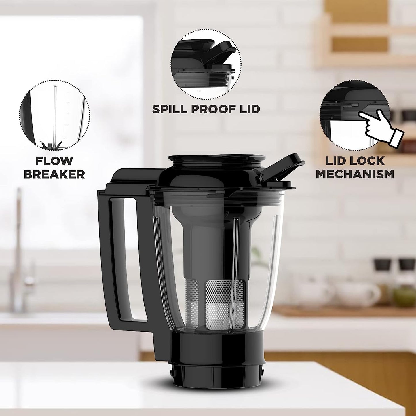 Butterfly Magnum Mixer Grinder, 900W, 4 Jars