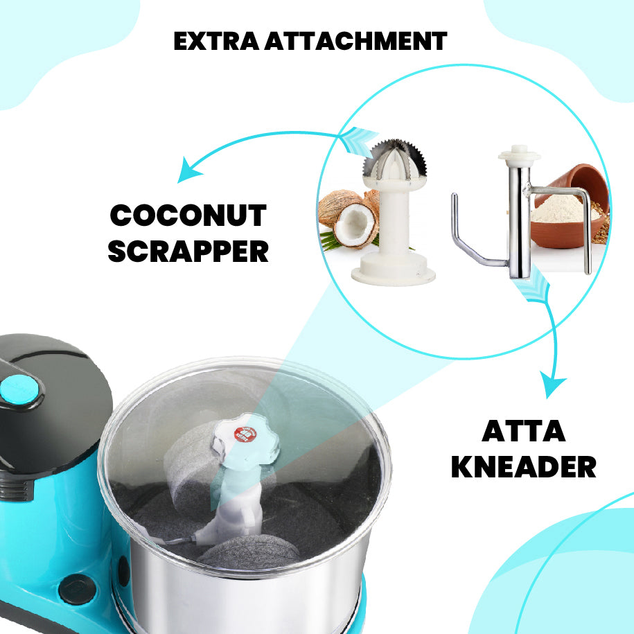 Greenchef Turbojet Table Top Wet Grinder, 2 Litres