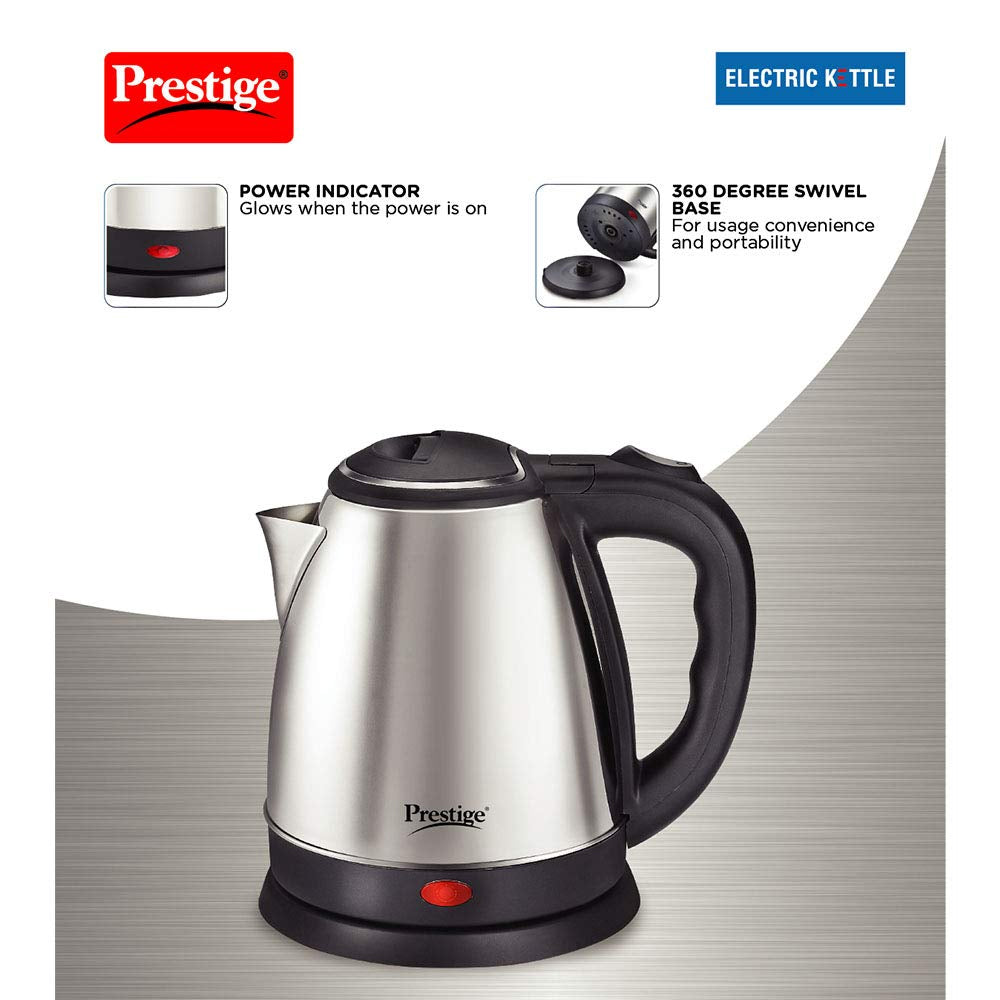 Prestige PKOSS 1.8 Electric Kettle, 1.8 Litres