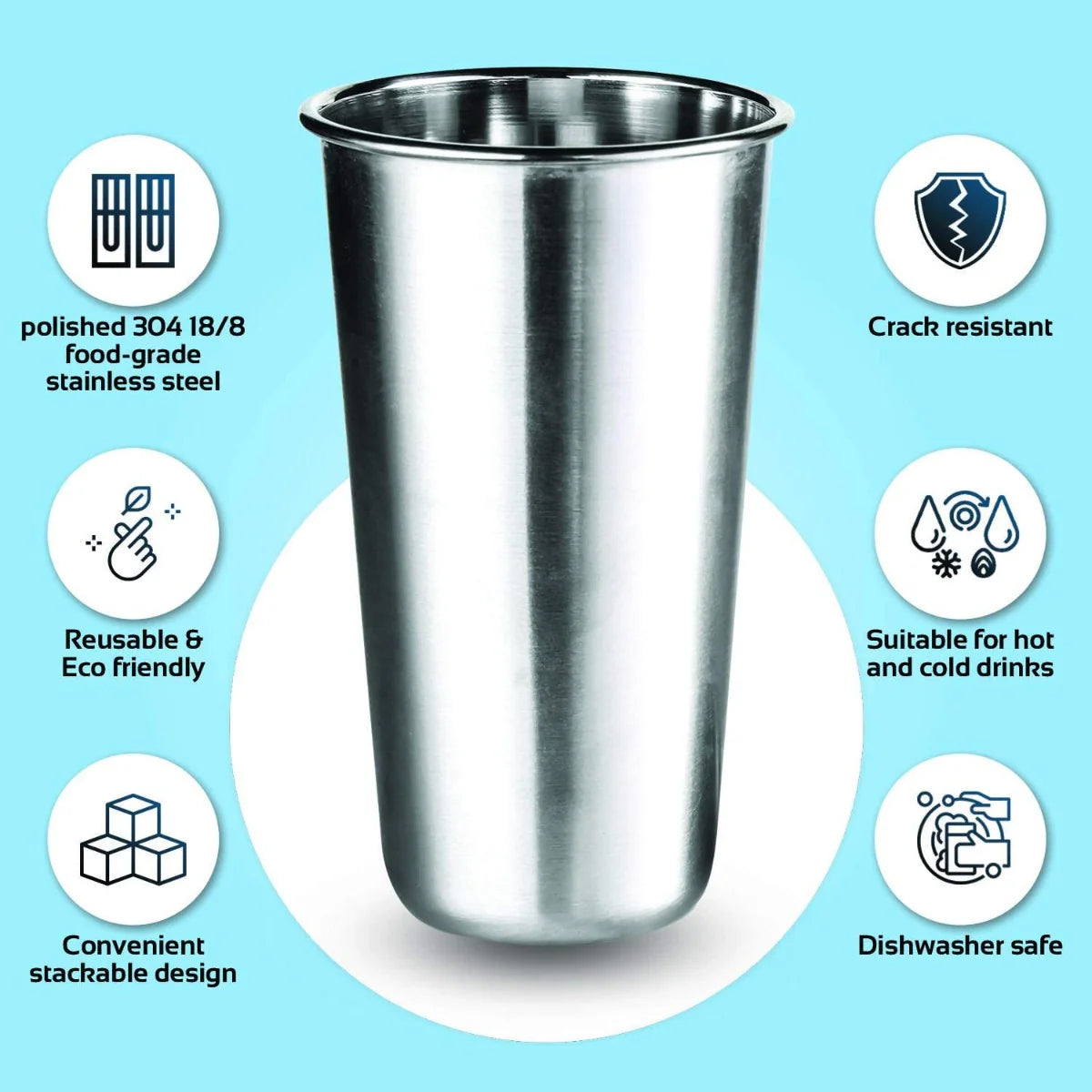Signoraware Stainless Steel Tumbler with Lid