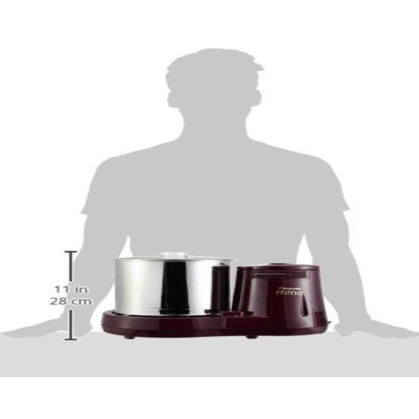 Butterfly Rhino Table Top Wet Grinder, 2 Litres