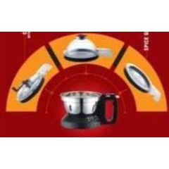 Panasonic Monster MX-AE475 Red Mixer Grinder, 750W, 4 Jar