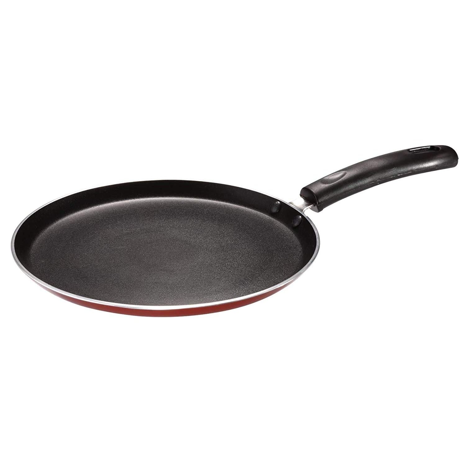 Prestige Omega Deluxe Induction Base Non-Stick Aluminium Flat Dosa Tawa,  280mm