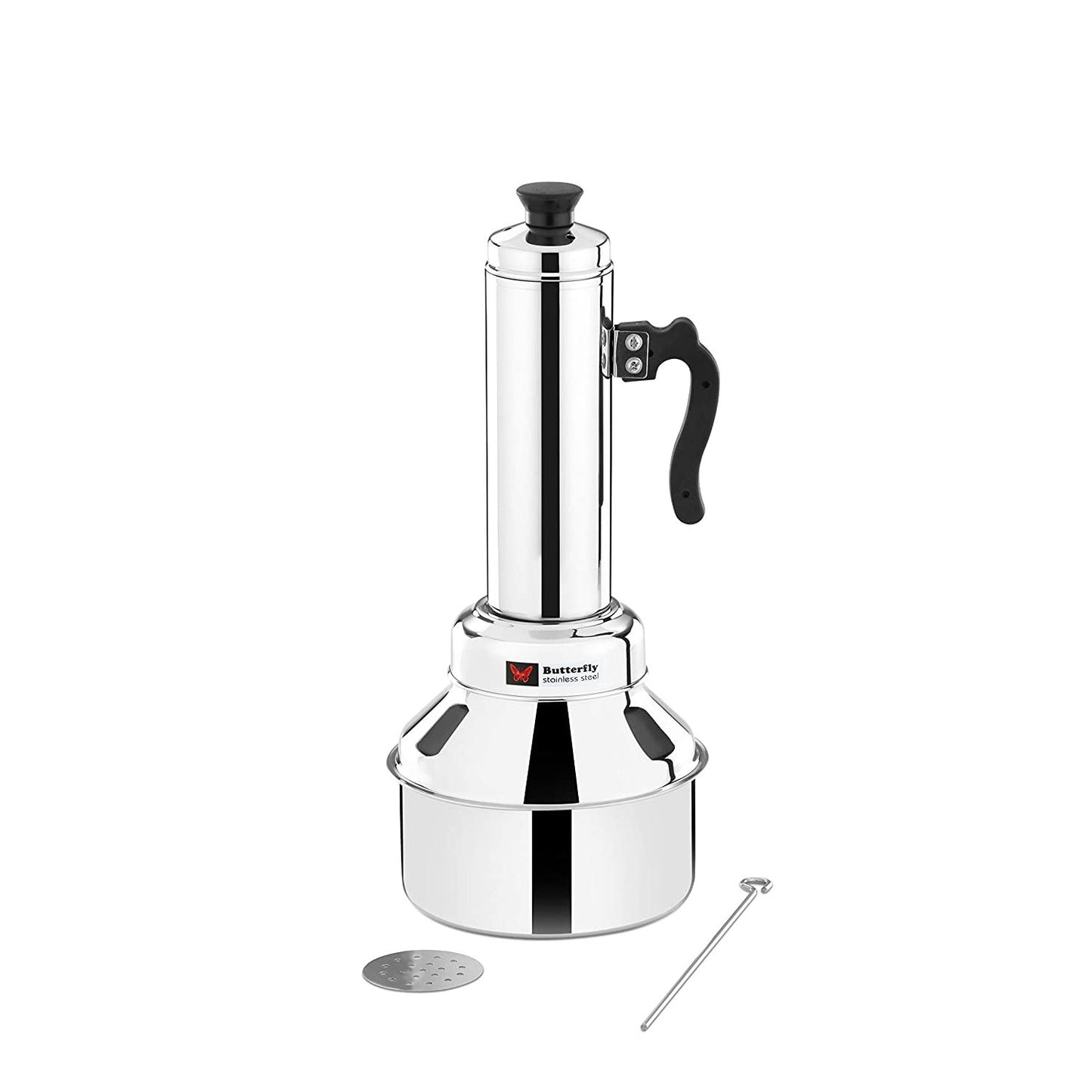 LLM Stainless Steel Puttu Kudam