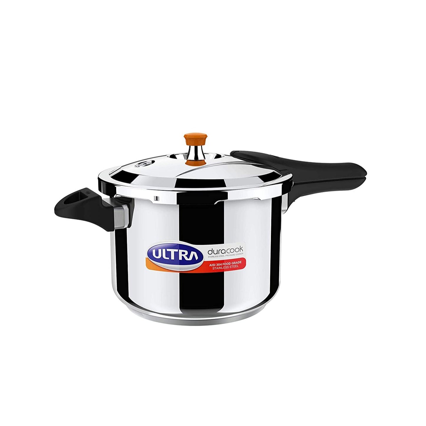 Ultra Duracook Stainless Steel Induction Base Outer Lid Pressure Cooker, 6.5 Litre