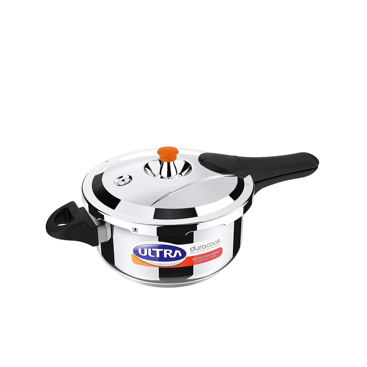 Ultra Duracook Stainless Steel Induction Base Outer Lid Pressure Cooker, 4.5 Litre
