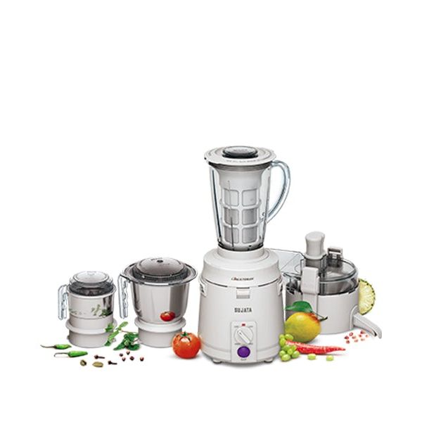 Sujata Multimix Mixer Grinder, 900W, 3 Jar