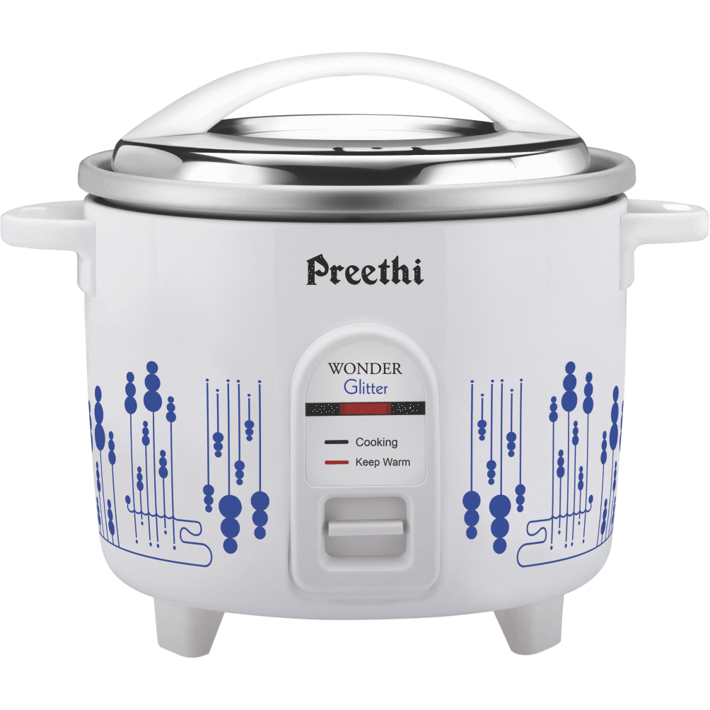 Preethi Wonder Electric Rice Cooker, 1.0 Litres