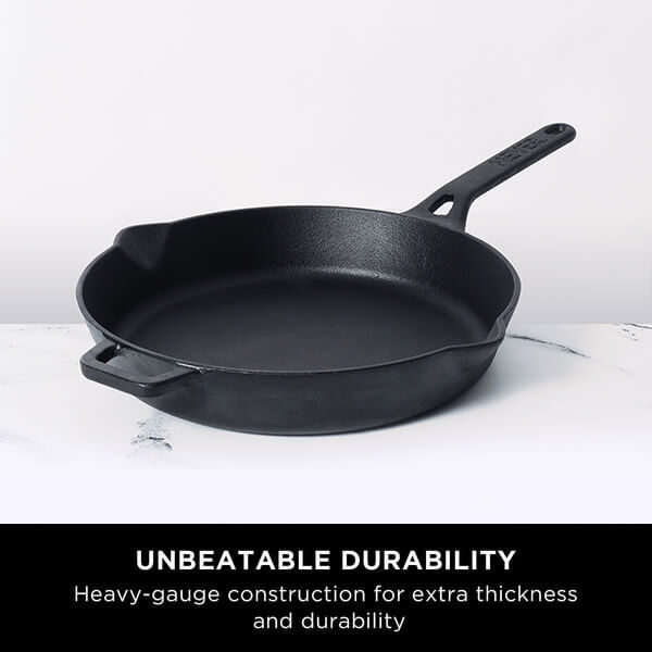 Meyer Pre-Seasoned Cast Iron Frypan/Skillet
