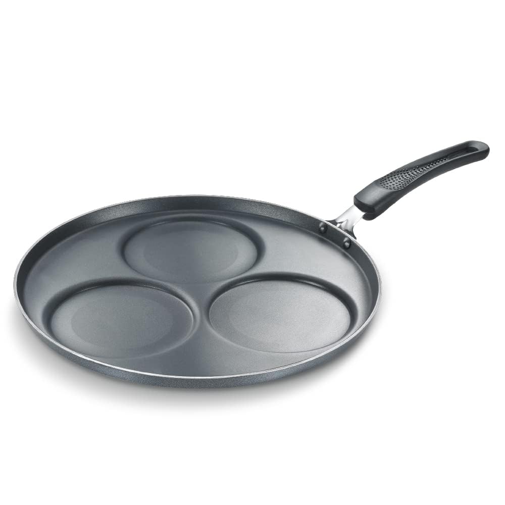 Prestige Omega Select Plus Aluminium Non-Induction Base Non-Stick Dosa Tawa, 310MM