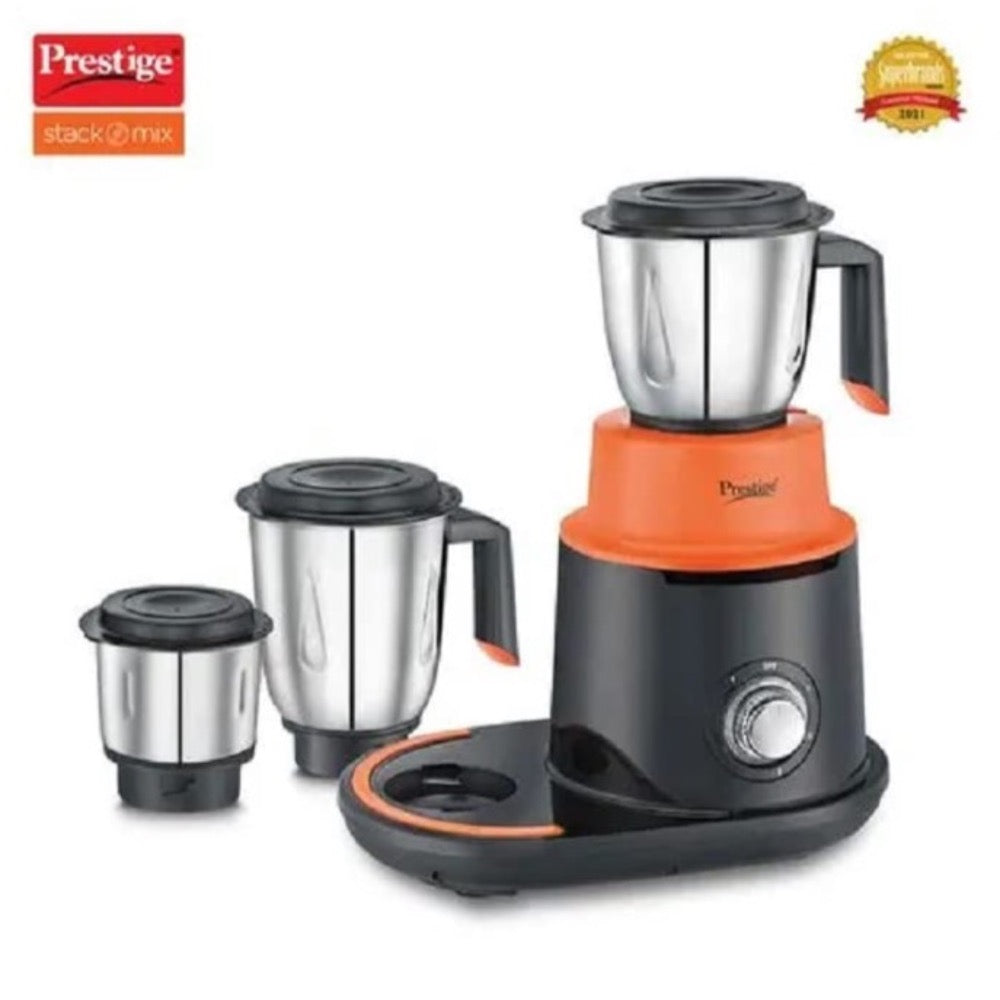 Prestige Stack-O-Mix Mixer Grinder, 750W, 3 Jars