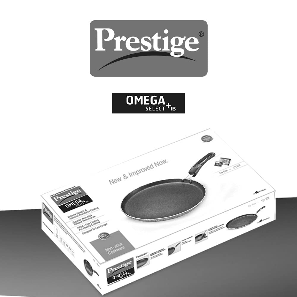 Prestige Omega Select Plus Aluminium Non-Induction Base Non-Stick Omni Tawa