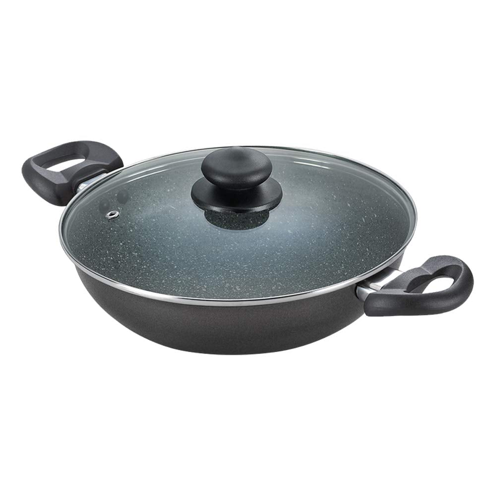 Prestige Omega Deluxe Granite Alulminium Induction Base Non-Stick Kadai