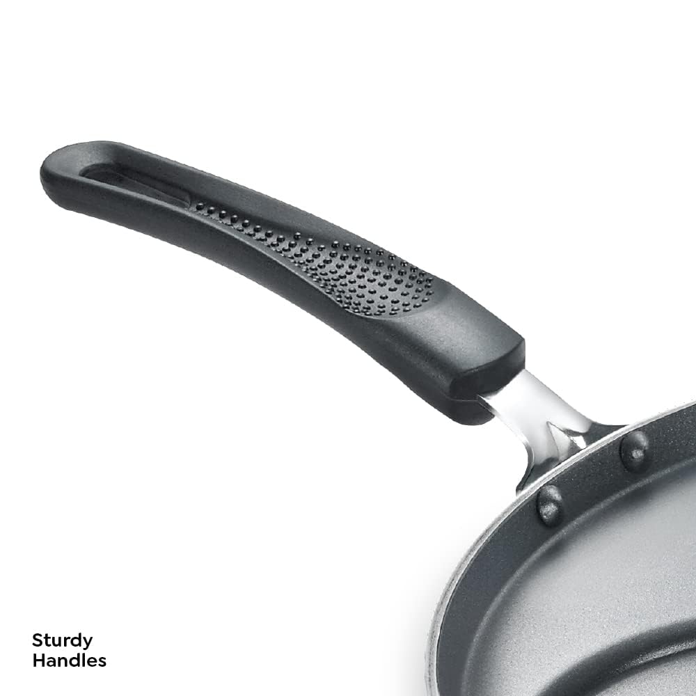 Prestige Omega Select Plus Aluminium Non-Induction Base Non-Stick Dosa Tawa, 310MM
