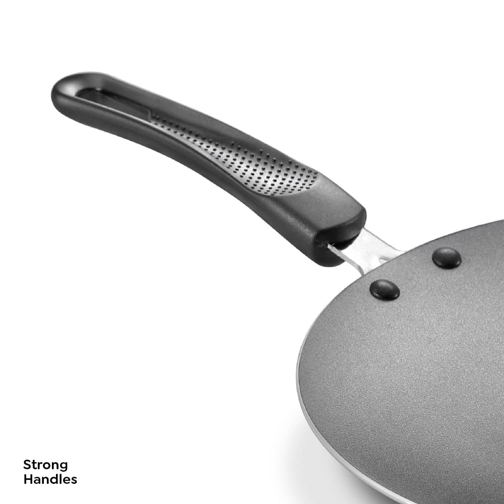 Prestige Omega Select Plus Aluminium Non-Induction Base Non-stick Concave Tawa