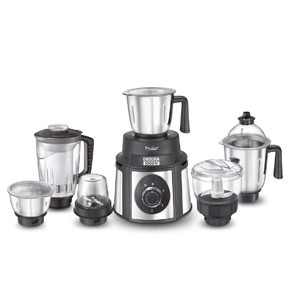 Prestige Endura Mixer Grinder, 1000W, 6 Jars
