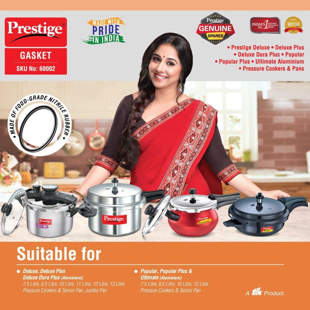 Prestige Pressure Cooker Gasket for Aluminium, Senior, 60002