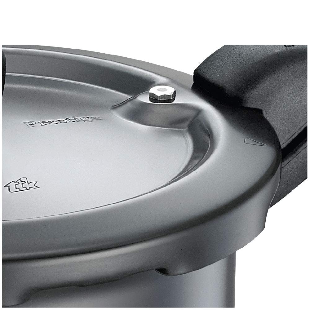 Prestige Svachh Hard Anodised Aluminium Induction Base Outer Lid Pressure Cooker, 5 Litres
