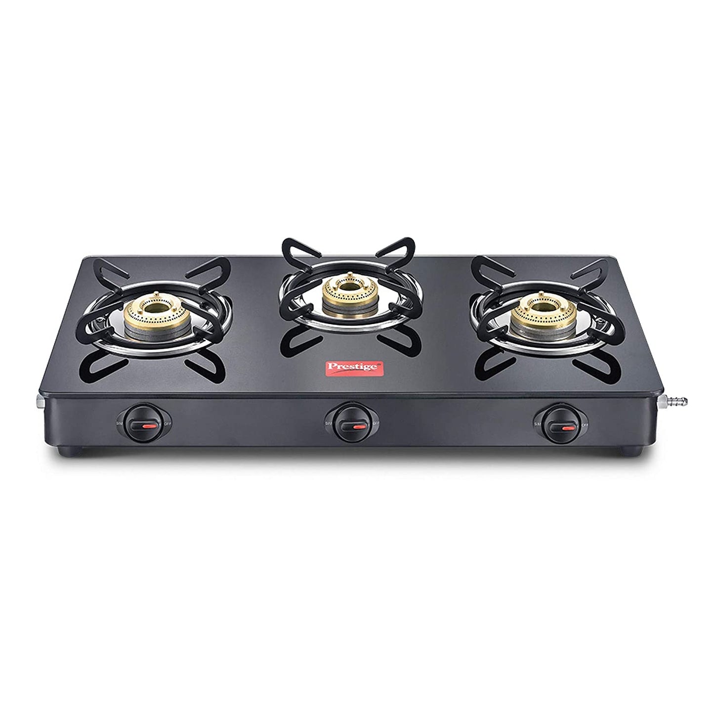 Prestige Magic GTMC 03 Toughened Glass Top Gas Stove, 3 Burner