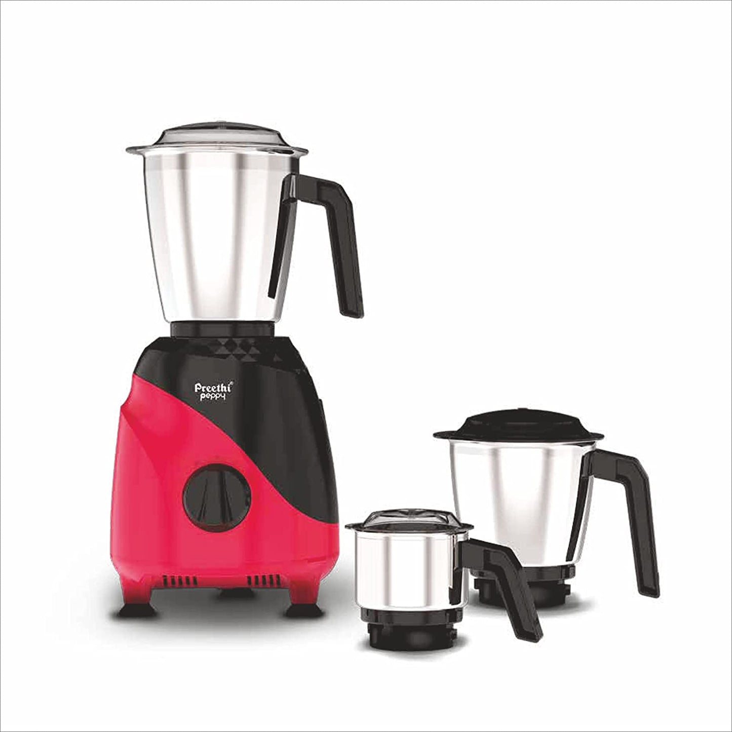 Preethi Peppy MG-245 Mixer Grinder, 750W, 3 Jar