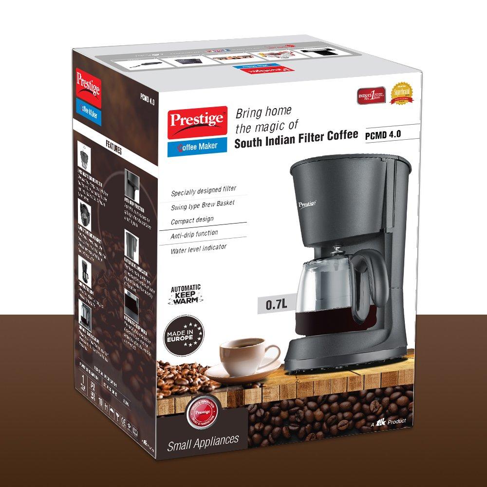 Prestige PCMD 4.0 Drip Type Coffee Maker, 0.7 Litres