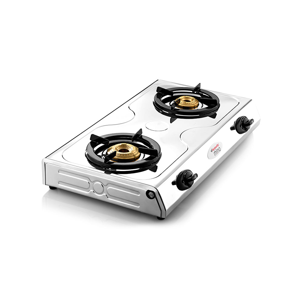 Butterfly Rhino Stainless Steel Gas Stove, 2 Burner